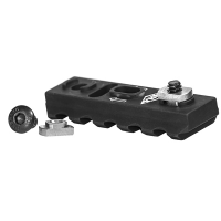 Yankee Hill Machine Co MLOK Continuous Rail Section, 2.75", 5 Slot, Black