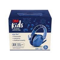 Safety First Peltor Kids Hearing Protection - Youth/22 dB, Blue - PKIDSBBLU