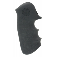 Hogue Monogrip w/ Finger Grooves for King Cobra, Anaconda Revolvers, Black - 47000