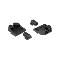 Strike Industries Iron Sight Front/Rear, Black - SI-MP9-SIGHTS-STN