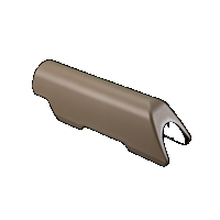 Magpul CTR/MOE Cheek Riser 0.75", Flat Dark Earth- Mag327-FDE