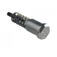 Strike Industries AR-15 Forward Assist Assembly W/ Hex Head Design, Chrome Coating - SI-AR-FA-CC