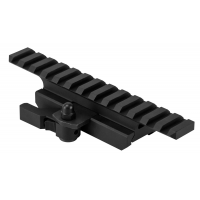 NcStar AR-15 Aluminum 1-Piece Riser w/ Locking Mount, Black - MARFQV2