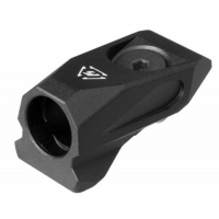 Strike Industries AR Aircraft Grade Aluminum Quick Detach Link Angled Mount, Black - LINK-AQD-BK