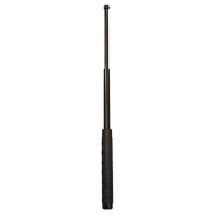 PS Products 21" L Expandable Baton w/ Rubber Handle and Sheath, Black - NS21R