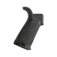 Strike Industries 25 deg Pistol Grip for AR-15/AR-10 - Black for Enhanced Ergonomics - SI-AR-OMPG-25