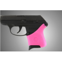 Hogue Handall Slip-On Grip Sleeve for Ruger LCP Pink Rubber 18107