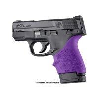 Hogue HandAll Beavertail Grip Sleeve S&W M&P Shield/Ruger LC9, Purple - 18406