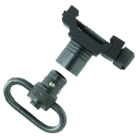 Uncle Mike's Push Button Picatinny Attachment, Black - 21101