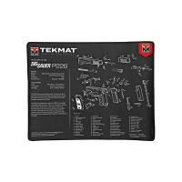 TekMat Sig P226 Ultra Premium 15"x20" Gun Cleaning Mat With Small Microfiber TekTowel, Black - R20-SIGP226