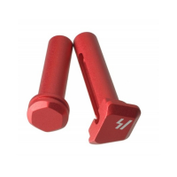 Strike Industries Ultra Light Pivot / Takedown Pins, Red  SI-AR-UL-EPTP-RED