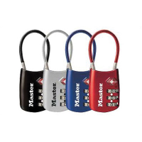 MasterLock One Flexible TSA Approved Combination Lock, Assorted Colors - 4688D