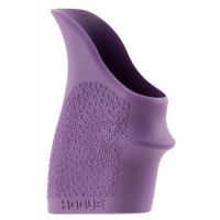 Hogue HandAll Beavertail Grip Sleeve for Glock 42/43, Sar Arms Sar B6P Pistols, Purple - 18206