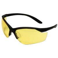 Howard Leight Vapor II Sharp-Shooter Wraparound Anti-Fog Safety Eyewear, Amber Lens, 10/case - R-01536