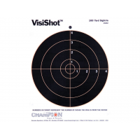 Champion VisiShot 8" Bullseye Target, 10 Pack - 45802