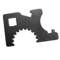 Geissele AR-15 Armorer's Barrel Nut Wrench, Black - 02-243