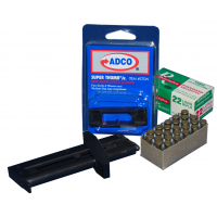 ADCO Super Thumb Junior S&W Mod 41/Victory/Walther GSP .22lr Polymer Magazine Loader, Black - STSW