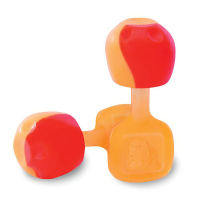 Howard Leight Trustfit 28 dB Uncorded Ear Plug, Orange/Yellow, 5 Pair/pack - R02236