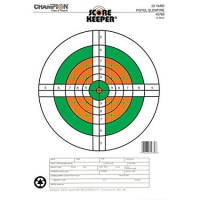 Champion Scorekeeper 25 Yard Slowfire Fluorescent Pistol Target, 12 Pack - 45760