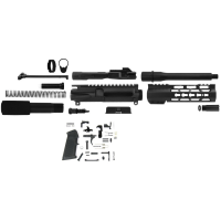 Tacfire 9mm 7.5" KeyMod Unassembeld Pistol Build Kit, Black - SSPK9MMLPK7K