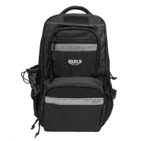 Rukx Gear Survivor 600D Polyester Backpack - Black for Outdoor Survival Enthusiasts - ATICTSURB