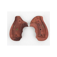 Pachmayr Renegade Checkered Grip for S&W J Frame Round Butt Revolver, Rosewood - 63000