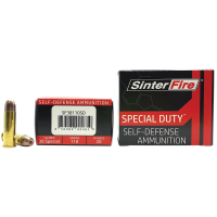 SinterFire Special Duty .38 Special 110 gr Ammo Lead-Free Frangible HP - 20rds - SF38110SD