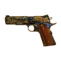 Standard MFG .45 ACP 1911 Pistol, 5" Barrel, Fixed Sights, Color Case Hardened - 1911CC