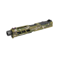 Zaffiri Precision ZPS.3 G19 GEN3 Complete Upper Threaded Barrel, Multicam - ZPS.3.19.MC.CU