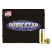 DoubleTap Ammunition DT Hunter 200 gr Wide Flat Nose Gas Checked Hard Cast .40 S&W Ammo, 20/box - 40200HC