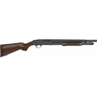 Mossberg 590 Retrograde 12 Gauge Shotgun Pump Action 18.5", Walnut - 52151