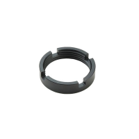 Ergo Castle Nut for AR-15 - Secure Your AR Build with Precision in Black - 4971-(B)