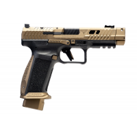 Canik TTI Combat 9mm 4.6" 18rd Pistol, Bronze / Black - HG7854-N