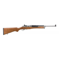 Ruger Mini 30 7.62x39 Semi-Auto Rifle 18.5" Matte/SS Hardwood - 5804