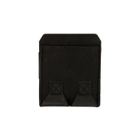 Blue Force Gear Belt Mounted Ten-Speed Double Pistol Magazine Pouch, Black - BT-TSP-PISTOL-2-BK