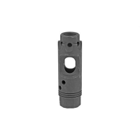 LBE Unlimited 14x1 LH AK-47 Modern Muzzle Brake, Black - AK47-MOD