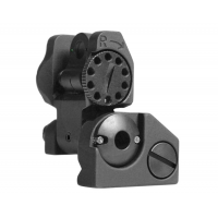 Troy Universal BattleSight Rear Folding Tritum Black - SSIG-FBS-RTBT-00