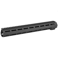 Luth-AR 15" Palm Handguard w/ MLOK & Free Float, Black Aluminum - HG-V-15M