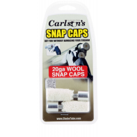 Carlson's Choke Tubes 20 Gauge Wool Snap Cap, 2/pack - 00106