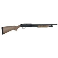 Mossberg Maverick 88 - Security 18.5" 12 Gauge Shotgun 3" Pump Action, FDE - 31022