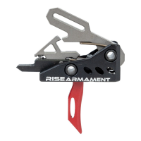 Rise Armament Advanced Performance Trigger, Red - RA-535-RED-ARP