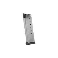 Mecgar 45 ACP 8 Round Magazine Fits 1911, Nickel - MGCG4508NPF