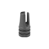 LBE Unlimited 1/2x28 5.56 NATO Three Prong AR-15 Flash Hider, Black - ARFH3PNG