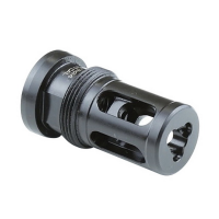 Griffin Armament 1/2-28 Taper Mount Hammer Compensator, .22, QPQ Black - GATMHC556