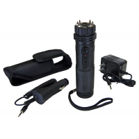 PS Products Zap Light 1 MV Extreme Stun Device Flashlight w/ Spike Electrodes, Black - ZAPLE