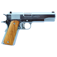 American Classic .38 Super Government 1911 Pistol, 5" Barrel, Fixed Sights, Silver - 85608