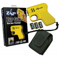 PS Products Zap 0.95 MV Portable Stun Gun, Yellow - ZAPGUN