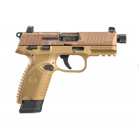 FN Pistol 502 Tactical 22lr Pistol 10rd 4.6" FDE - 66-101009