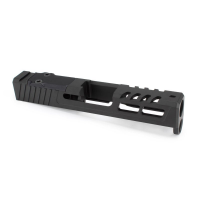 Zaffiri Precision RTS Glock 43 ZPS.2 RMSc Cut Slide, Armor Black - ZPS.2.43.BLK