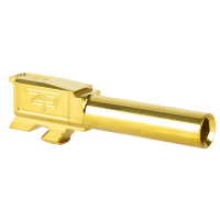 Zaffiri Precision ZP Flush & Crown Barrel For G43, Gold- ZP.43BG